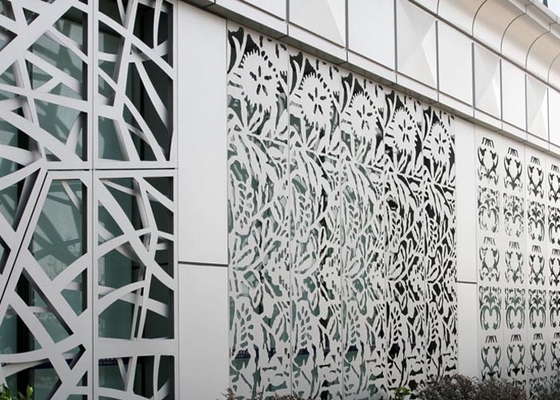 中国 4つのカテゴリー構造の装飾的な鋼鉄パネル、反錆付けられた装飾的な金属スクリーン サプライヤー