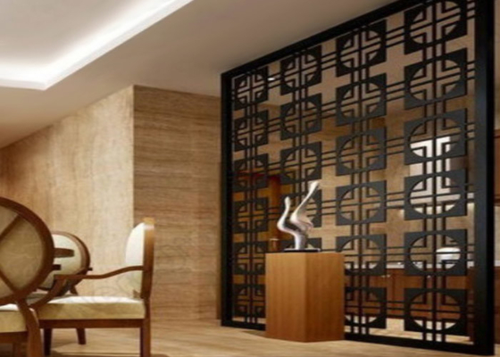 中国 錆の証拠の装飾的な金属パネル、敏感な屋内プライバシースクリーンの固体構造 サプライヤー