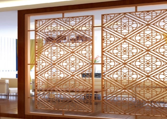 中国 実用的な芸術的な装飾的な金属スクリーンは速い着色の腐食防止をパネルで覆います サプライヤー