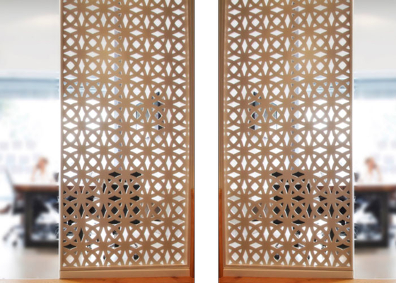 中国 仕切り/隠蔽機能のステンレス鋼の装飾的な金属スクリーンのパネル サプライヤー