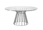 特別な設計ステンレス鋼のガラステーブル、承認されるステンレス鋼のダイニングテーブルのセリウム サプライヤー