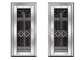 アルミ合金/ステンレス鋼の住宅のドアの強い耐食性 サプライヤー